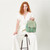 ISL-8800MINTTL00 Harris Tweed Backpack for Ladies Mint Check Keilys.com