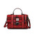 ISL-8312ROYSTEWTTL00  Ladies' Harris Tweed Satchel Traditional Designs Royal Stewart Tartan Front view Keilys.com