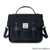 ISL-2711BLAHBL00 Harris Tweed Mini Calton Satchel  Black Herringbone Keilys.com
