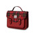 ISL-2712ROYSTEWTTL00 Harris Tweed Medium Calton Satchel in Royal Stewart Color Front View Keilys.com