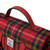 ISL-2712ROYSTEWTTL00 Harris Tweed Medium Calton Satchel in Royal Stewart Color Handle on Keilys.com