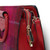 ISL-8314FUSTTL00 Harris Tweed Vegan Leather Mini Tote Bag Fuchsia Tartan Detailed Keilys.com
