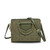 ISL-8314CHEHBL00 Harris Tweed Vegan Leather Mini Tote Bag Chestnut Herringbone Keilys.com