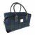 GA-LB1006-COL060 Harris Tweed Overnight Bag with Tartan Design Keilys.com