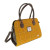 GA-LB1227-COL130 Harris Tweed Mini Tote with Tartan Design Mustard with Overcheck Tartan Keilys.com
