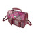 GA-LB1230-COL138 Ladies Harris Tweed Mini Satchel Tartan Design Vibrant Pink Buchanan Keilys.com