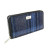 GA-LB2100-COL143-Blue & Purple Ladies Harris Tweed Long Wallet Tartan Design Keilys.com