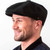 HOF-GATS-DT-BLK  Donegal Tweed Gatsby Newsboy Cap Black color Keilys.com