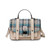 ISL-8333ISTTL00 Handcrafted Harris Tweed Large Satchel Islander Tartan Color Keilys.com