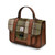 ISL-8333YELTTL00 Handcrafted Harris Tweed Large Satchel Chestnut Tartan Color Keilys.com