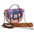 ISL-2811PNBTTL00 Harris Tweed Mini Cobble Satchel Pink and Blue Tartan Keilys.com