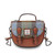 ISL-2811CBLTTL00 Harris Tweed Mini Cobble Satchel Chestnut and Blue Tartan Color Keilys.com