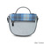 ISL-2811BLUTTL00 Harris Tweed Mini Cobble Satchel Blue Tartan Color Back view Keilys.com