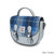 ISL-2811BLUTTL00 Harris Tweed Mini Cobble Satchel Blue Tartan Color Keilys.com