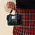 ISL-8301GRNTTL00 Handwoven Harris Tweed Wee Satchel Blackwatch Tartan Color Keilys.com