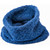 B859576 SuperSoft Merino Wool Aran Knit Snood Scarf in Blue Color Keilys.com