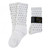 KSS-RCS-CL-CHAMP Reel Champ Poodle Socks with Clear Crystals - Champion Length Set of 2 Keilys.com