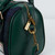 ISL-8846GRNTTL00 Medium Handwoven Harris Tweed Duffle Bag in Blackwatch Tartan Color Zipper on Keilys.com
