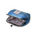 ISL-9500BLUTTL000 Handwoven Harris Tweed Coin Purse in Blue Tartan Color Keilys.com