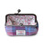 ISL-9500PNKBLUTTL000 Handwoven Harris Tweed Coin Purse in Pink and Blue Tartan Color Inside View Keilys.com