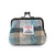 ISL-9500ISLTTL000 Handwoven Harris Tweed Coin Purse in Islander Tartan Color Front View Keilys.com