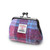 ISL-9500PNKBLUTTL000 Handwoven Harris Tweed Coin Purse in Pink and Blue Tartan Color Keilys.com