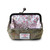 ISL-9500CHEHBL000 Handwoven Harris Tweed Coin Purse in Chestnut Herringbone Inside view Color Keilys.com