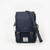 ISL-8200NAVOCL00 Authentic Harris Tweed Baby Jura Crossbody in Navy Over-Check Color Front View Keilys.com
