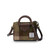 ISL-8304CHETTL00 Mini Harris Tweed Tote Bag in Chestnut Tartan Color Shop online on Shop online on Keilys.com