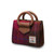 ISL-8304FUSTTL00 Mini Harris Tweed Tote Bag in Fuchsia Tartan Color Keilys.com
