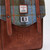 ISL-8366CBLTTL00 Handwoven Mini Harris Tweed Backpack in Chestnut Blue Tartan Color Keilys.com