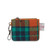 ISL-9200ORANBLUTTL00 Harris Tweed Card Zip Wallet in Islander Tartan Color Keilys.com
