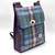 MCS-CB1902-MCS2204 Women's Authentic Harris Tweed Satchel Bag in Green/Purple Color Keilys.com