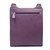 MCS-CB1902-MCS2204 Women's Authentic Harris Tweed Satchel Bag in Green/Purple Color Back View Keilys.com
