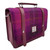 MCS-CB2001-HA222B2 Genuine Harris Tweed Messenger Bag for Ladies in Purple Check Color Shop online on Keilys.com