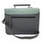 MCS-CB2001-1904B2 Genuine Harris Tweed Messenger Bag for Ladies in Turquoise Color Back View Keilys.com