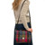 MCS-CB2001-MCS2001 Genuine Harris Tweed Messenger Bag for Ladies in Blue/Pink Check Color Shop online on Keilys.com