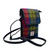 MCS-CB2201-MCS2001 Ladies Harris Tweed Mini Crossbody Bag in Blue/Pink Check Color Keilys.com