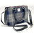 MCS-CB2301-TRT020 Handcrafted Harris Tweed Handbag for Ladies in Blue Check Color Shop online on Keilys.com