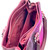 MCS-CB2301-HA222B2 Handcrafted Harris Tweed Handbag for Ladies in Purple Check Color Inside View Keilys.com