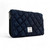 MCS-CB2411-SP516  Handmade Harris Tweed Square Shoulder Bag in Blue Color Shop online on Keilys.com