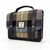 MCS-CB2504-TRT021 Traditional Harris Tweed Mini Messenger Bag in Blue/Brown Check Color Front View Keilys.com