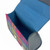 MCS-CB2506-MCS2001 Handwoven Genuine Harris Tweed Mini Shoulder Bag in Blue/Pink Check Color Inside View Keilys.com