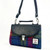 MCS-CB2506-MCS2001 Handwoven Genuine Harris Tweed Mini Shoulder Bag in Blue/Pink Check Color gifts on Keilys.com