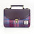 MCS-CB2506-TRT073 Handwoven Genuine Harris Tweed Mini Shoulder Bag in Pastel Pink Color Front View Keilys.com