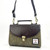 MCS-CB2506-C001T Handwoven Genuine Harris Tweed Mini Shoulder Bag in Country Green Color Keilys.com