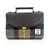 MCS-CB2506-TRT021 Handwoven Genuine Harris Tweed Mini Shoulder Bag in Blue/Brown Check Color Shop online on Keilys.com