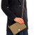 MCS-CB3014-C001T Handcrafted Ladies Harris Tweed Zip Purse in Country Green Color Keilys.com
