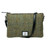 MCS-CB3014-C001T Handcrafted Ladies Harris Tweed Zip Purse in Country Green Color Front View Keilys.com