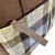 MCS-CB2503-TRT021 Scottish Harris Tweed Messenger Travel Bag in Blue/Brown Check Color Shop online on Keilys.com